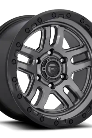 Certified Fuel D701 Ammo Wheel 20x9 6x139.7 Matte Gunmetal With Black Bead Ring 20mm - FREE T-SHIRT INCLUDED!