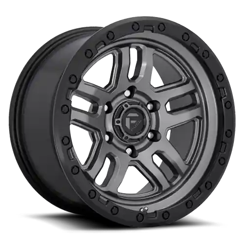 Certified Fuel D701 Ammo Wheel 20x9 6x139.7 Matte Gunmetal With Black Bead Ring 20mm - FREE T-SHIRT INCLUDED!