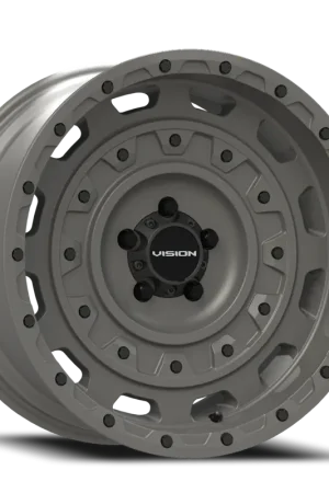 Vision Tactical 403 Wheel 20x9.5 5x150 Thrashed Gun Metal 12mm - FREE T-SHIRT INCLUDED! Low Price