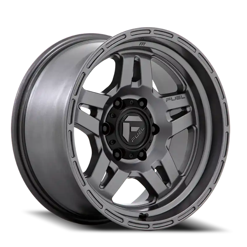 Fuel D801 Oxide Wheel 18x9 6x139.7 Matte Gunmetal 1mm - FREE T-SHIRT INCLUDED! Get Yours