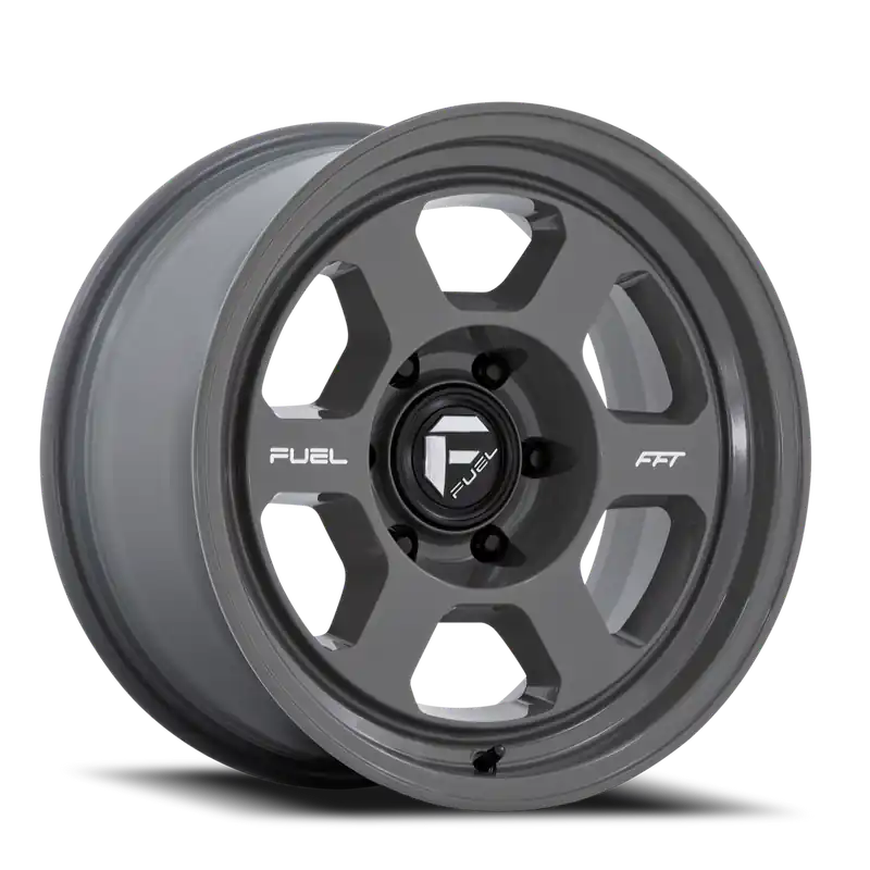 Fuel Fc860 Hype Wheel 18x8.5 6x139.7 Battleship Gray -10mm - FREE T-SHIRT INCLUDED! Special Offer