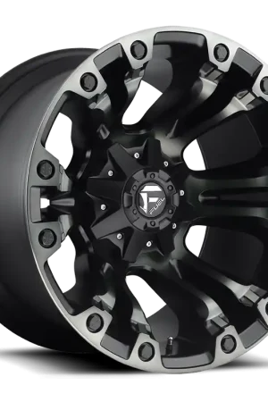 Fuel D569 Vapor Wheel 17x9 5x114.3 & 5x127 Matte Black Machined With Double Dark Tint 1mm - FREE T-SHIRT INCLUDED! Place Order