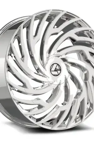 In Demand Azara Aza-536 Wheel 22x9.5 5x115 & 5x120 Nano Chrome 15mm