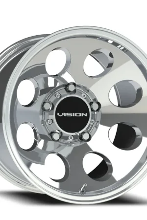 Vision 56 Midway Wheel 17x9 5x114.3 Polished -12mm - FREE T-SHIRT INCLUDED! Holiday Sale