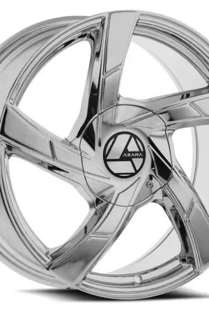 Money Back Guarantee Azara Aza-524 Wheel 22x8.5 5x112 & 5x114.3 Nano Chrome 38mm