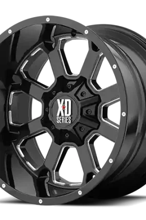 Warranty Included Xd Xd825 Buck 25 Wheel 20x9 5x139.7 & 5x150 Gloss Black Milled 0mm