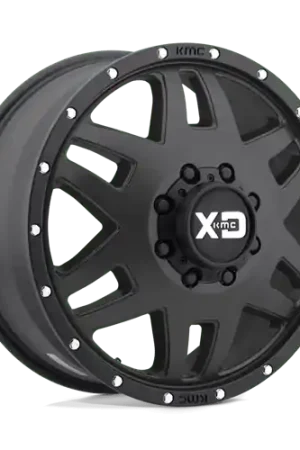 Xd Xd130 Machete Dually Wheel 17x6.5 8x200 Satin Black With Reinforcing Ring -155mm Limited Offer