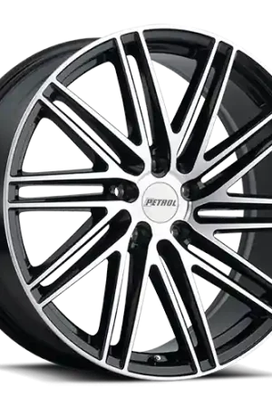 Don’t Miss Out Petrol P1C Wheel 20x8.5 5x120 Gloss Black w/ Machined Face 35mm