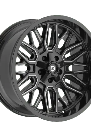 Gear Off Road 775Bm Wheel 22x10 8x180 Gloss Black Milled -19mm Fast Shipping