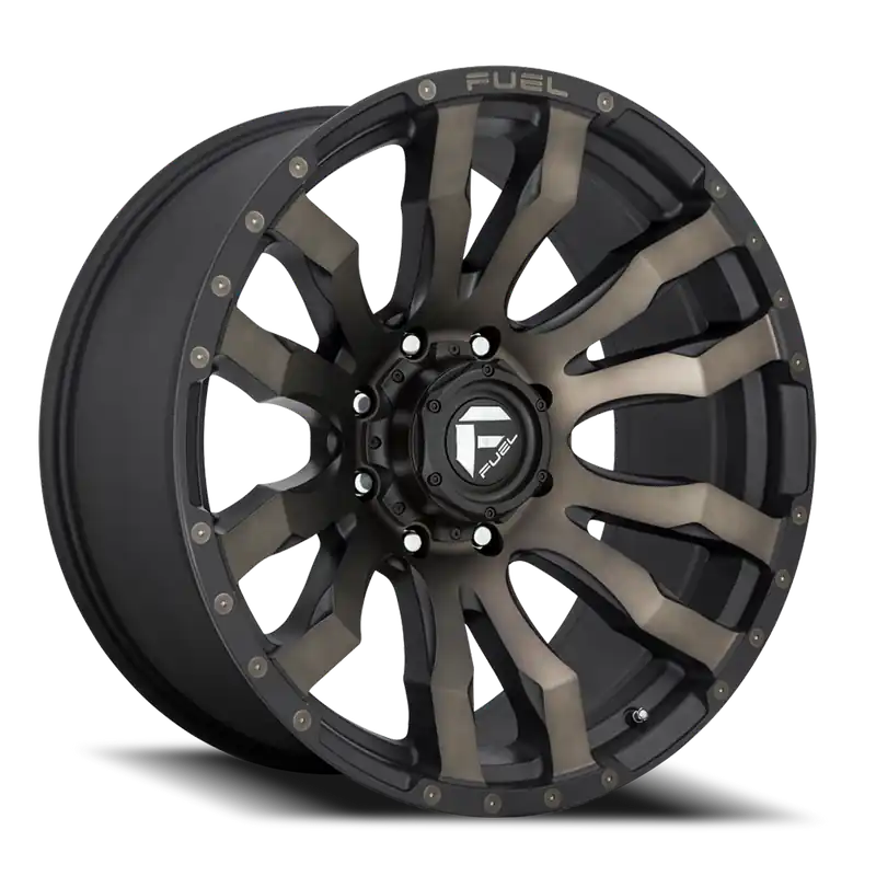 Price Cut Fuel D674 Blitz Wheel 20x10 8x170 Matte Black Machined With Double Dark Tint -18mm - FREE T-SHIRT INCLUDED!