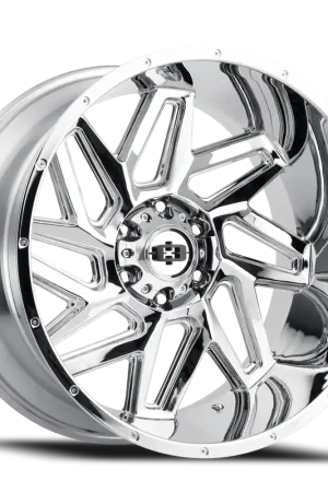 Vision Spyder 361 Wheel 20x12 6x139.7 Chrome -57mm - FREE T-SHIRT INCLUDED! Secure Checkout