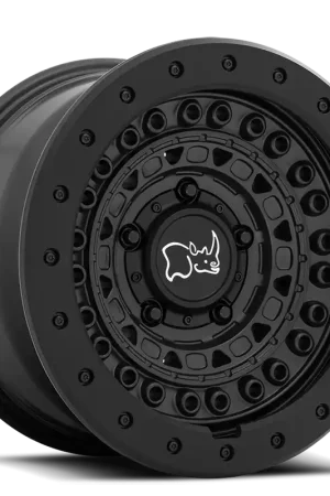 Black Rhino Barricade Wheel 18x9 6x135 Gun Black With Black Rock Guard 10mm - FREE T-SHIRT INCLUDED! While Supplies Last