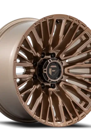 Fuel D850 Rebar Wheel 20x10 8x180 Platinum Bronze Milled -18mm - FREE T-SHIRT INCLUDED! New Release