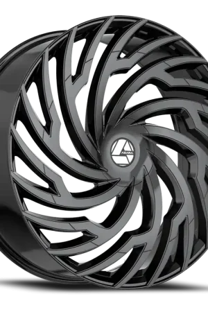 Azara Aza-536 Wheel 26x9.5 6x135 & 6x139.7 Gloss Black 22mm - MINIMUM PURCHASE OF 4 WHEELS Fan Favorite