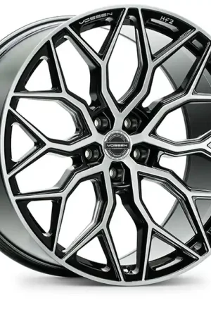 Free Delivery Vossen Hf2 Wheel 21x10.5 5x120 Brushed Gloss Black 38mm - FREE T-SHIRT INCLUDED!