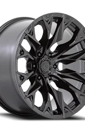 Fuel D804 Flame Wheel 22x10 6x135 Black -18mm - FREE T-SHIRT INCLUDED! Direct From Factory