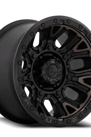 Fuel D824 Traction Wheel 20x9 8x180 Matte Black Machined With Double Dark Tint 1mm - FREE T-SHIRT INCLUDED! Clearance