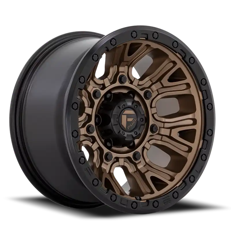 Mega Sale Fuel D826 Traction Wheel 20x10 8x170 Matte Bronze With Black Ring -18mm - FREE T-SHIRT INCLUDED!