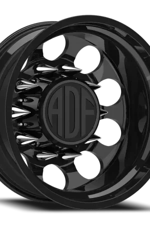 Brand New Adf Big Mac Dually Wheel 20x8.25 10x225 Gloss Black -167mm - MINIMUM PURCHASE OF 4 - FREE T-SHIRT INCLUDED!