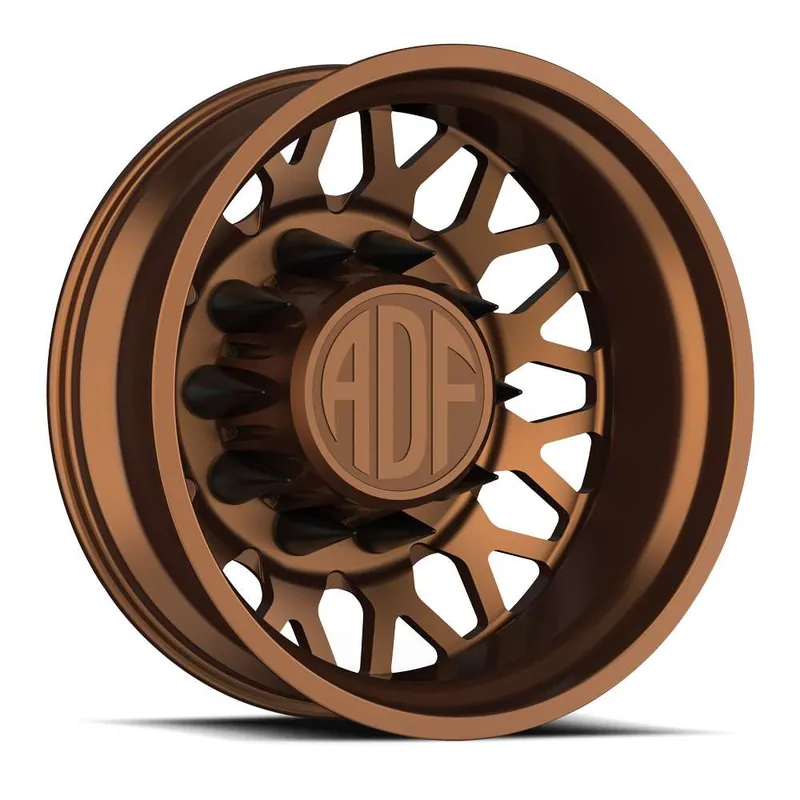 Adf Hot Shot Dually Wheel 20x8.25 8x200 Bronze -167mm - MINIMUM PURCHASE OF 4 - FREE T-SHIRT INCLUDED! Best Price