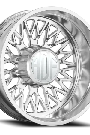 New Arrival Adf Techno Mesh Dually Wheel 20x8.25 8x200 Brushed -167mm - MINIMUM PURCHASE OF 4 - FREE T-SHIRT INCLUDED!