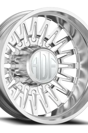 Adf Bobtail Dually Wheel 20x8.25 8x210 Brushed -167mm - MINIMUM PURCHASE OF 4 - FREE T-SHIRT INCLUDED! Free Delivery