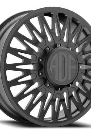 Adf Bobtail Dually Wheel 20x8.25 10x225 Satin Black 144mm - MINIMUM PURCHASE OF 4 - FREE T-SHIRT INCLUDED! In Demand