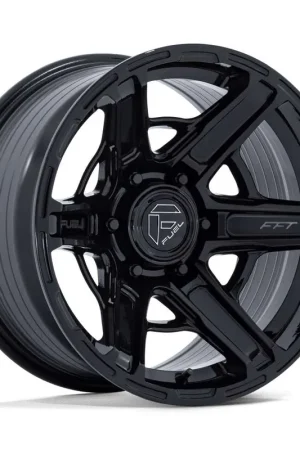 Last Chance Fuel Fc892 Gambit Wheel 20x9 6x139.7 Gloss Black 1mm FC892BX20906801 - FREE T-SHIRT INCLUDED!