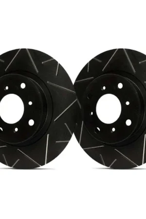 SP Performance Front Vented 8 Lug Peak Black ZRC Brake Rotors PLA V54-135-BP Hot Picks
