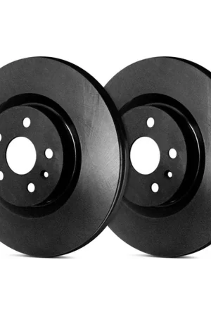 SP Performance Rear Vented 8 Lug Plain Coated Black ZRC Brake Rotors PLA P55-057-BP Deal