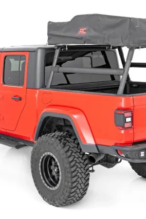 Instant Buy Rough Country Bed Rack - Aluminum - Jeep Gladiator 2020-2022 DHTP 10620