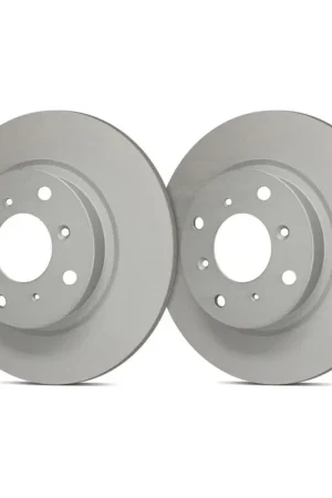 Discount SP Performance Rear Vented 8 Lug Plain Coated Gray ZRC Brake Rotors PLA P54-136