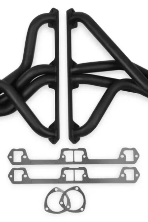 Flowtech Long Tube Header - Black Paint CJWH 13550FLT Holiday Sale