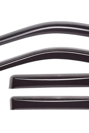 Weathertech Side Window Deflector Front And Rear Dark Tint BHTJ 82710IM One Day Deal