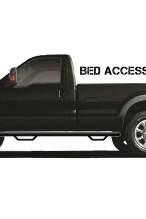 Limited Time N-Fab C1184RC-4-TX Wheel To Wheel Nerf Step Bar 3" Black For GMC Sierra 2500 HD