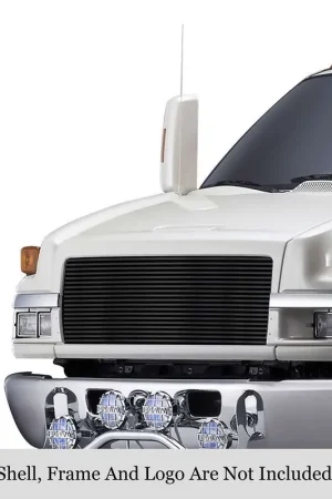 Top Pick APS Black Stainless Steel Billet Grille APS GR03HFF31J