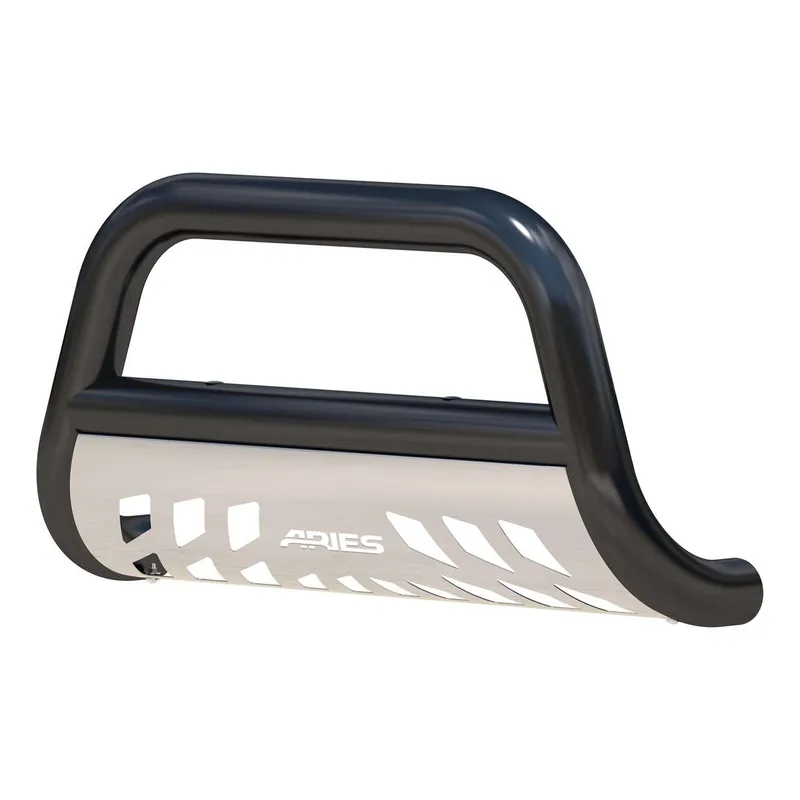 Aries 3" Black Steel Bull Bar, Select Cadillac, Chevrolet, GMC BBDR B35-4016 Direct From Factory