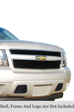 APS Black Stainless Steel Billet Grille APS GR03FFD67J Buy Direct