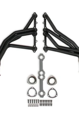 Weekend Sale Flowtech Long Tube Header - Black Paint CJWH 11500FLT