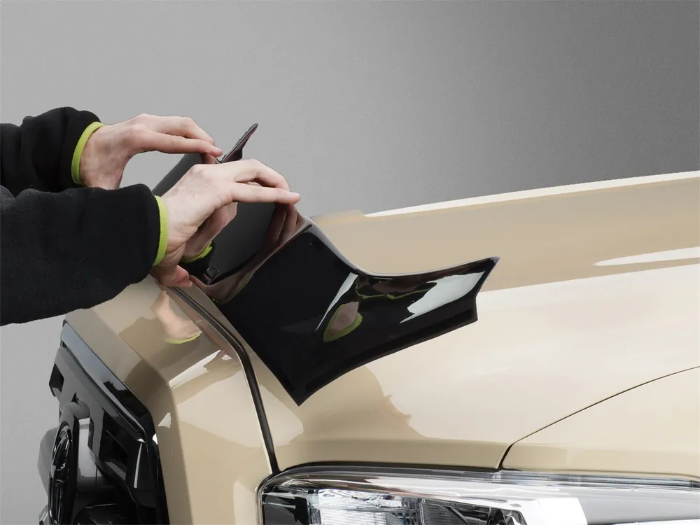 Weathertech Low Profile Aerodynamic Hood Protector Dark Smoke BHTJ 55069 Genuine