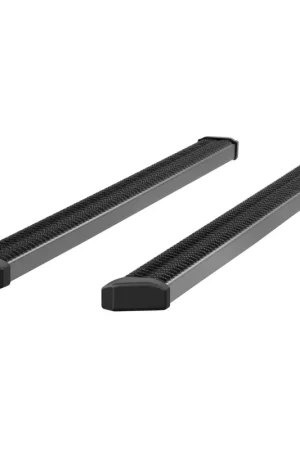 Aries ARIES 216088 SlimGrip 5" x 88" Black Aluminum Running Boards (No Brackets) BBDR 216088 New Release