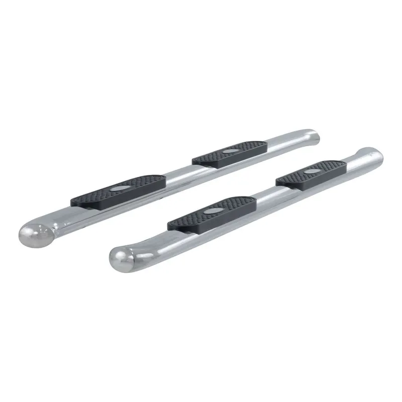 Aries 4" Polished Stainless Oval Side Bars, Select Toyota Tundra BBDR S222013-2 Bulk Order