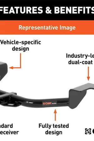 Affordable Curt 113483 Class I 1.25 in. Receiver Hitch | Nissan Versa