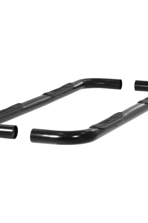 Aries 3" Round Black Steel Side Bars, Select Dodge Ram 1500, 2500, 3500 BBDR 205008 Express Delivery
