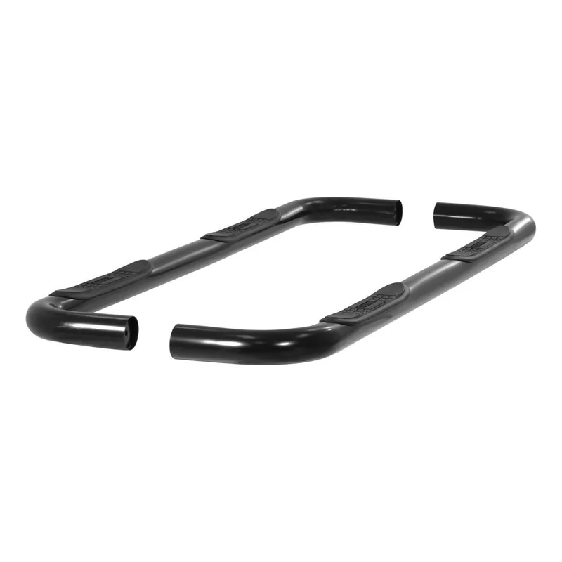 Aries 3" Round Black Steel Side Bars, Select Dodge Ram 1500, 2500, 3500 BBDR 205008 Express Delivery