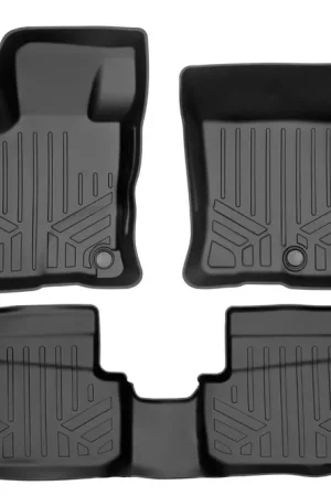 Get Yours Rough Country Floor Mats - Front and Rear - Ford Maverick 4WD 2022-2023 DHTP M-51100