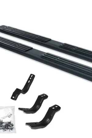 Premium Go Rhino 686409987T 6" OE Xtreme Complete Kit 87" Black For Dodge Ram 1500