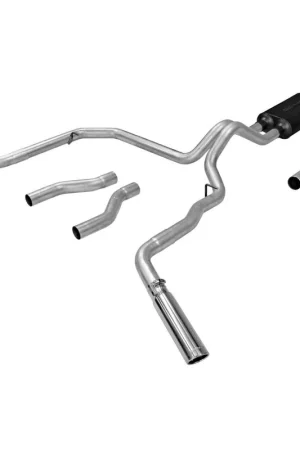 Affordable Flowmaster 17471 American Thunder Cat Back Exhaust System
