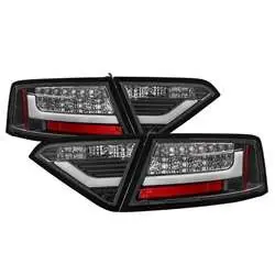 Spyder LED Tail Lights - Black FCLH 5082275 Professional Grade