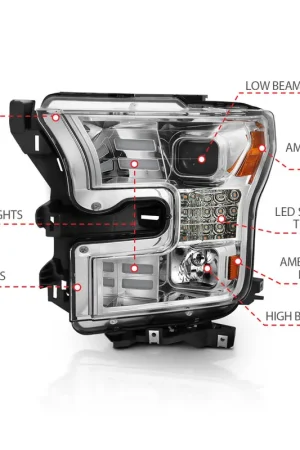 ANZO USA Projector Headlights ZUKT 111409 Hot Picks